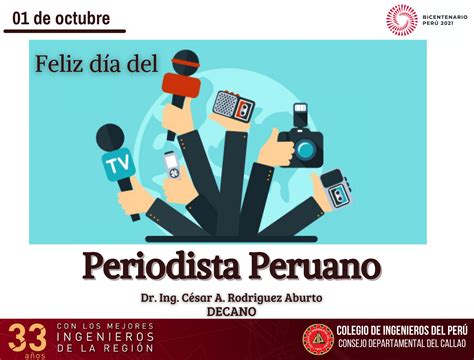 dia del periodista peru